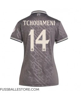 Günstige Real Madrid Aurelien Tchouameni #14 3rd trikot Damen 2024-25 Kurzarm